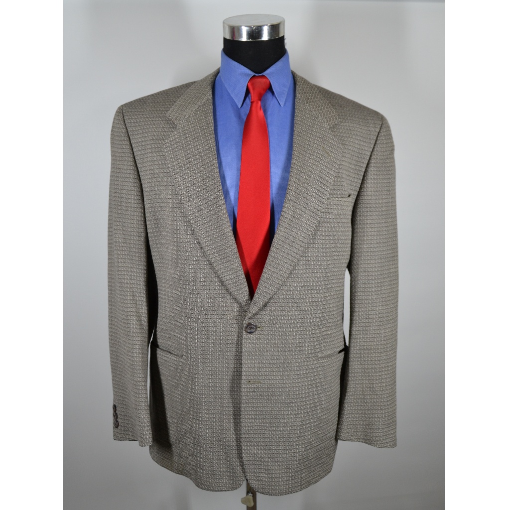 Jhane Barnes 42r Sport Coat Blazer Suit Jacket Gra